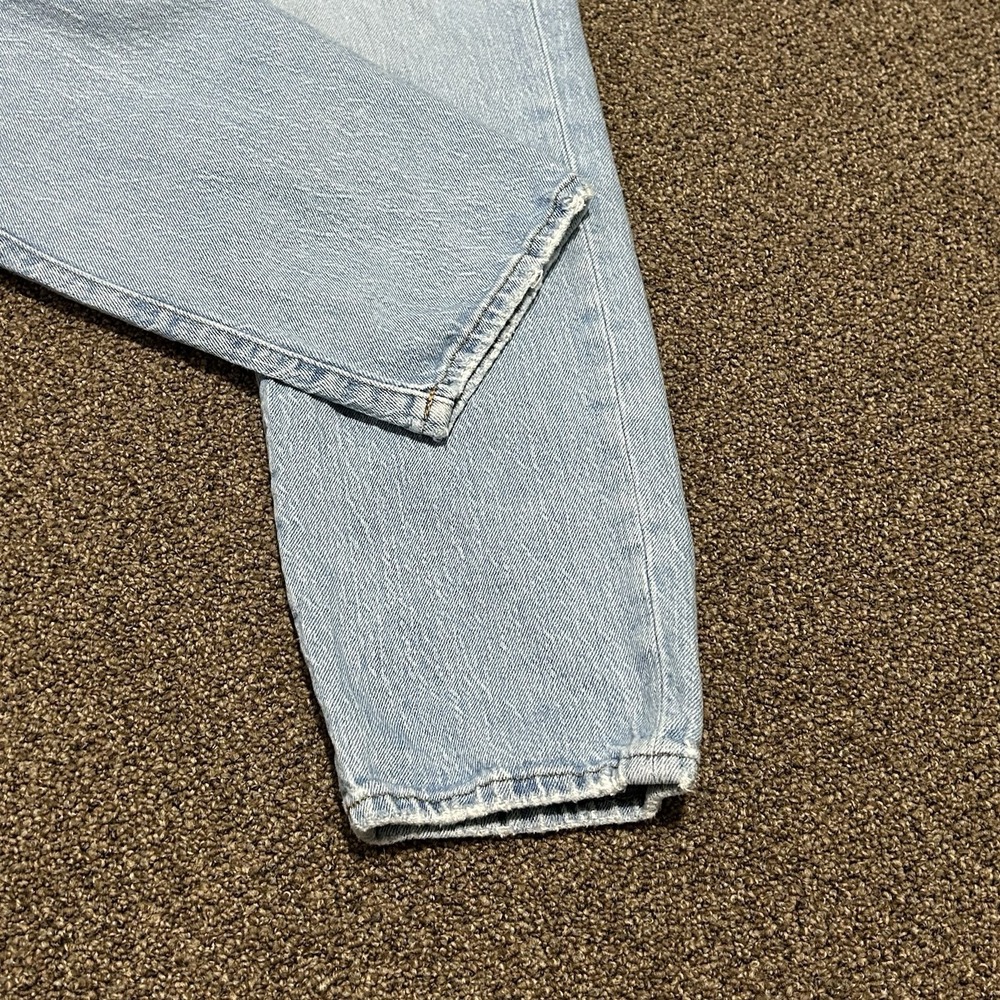 Madewell The Perfect Vintage Jean Size 25 High Rise Light Wash Tapered Leg - Picture 9 of 13